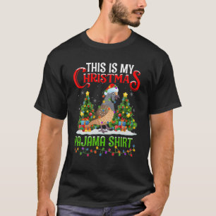 Camiseta Este Es Mi Navidad Pajama Quail Bird Navidades