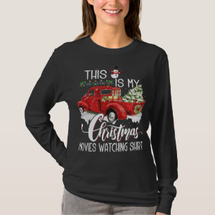 Camiseta Este Es Mi Navidad Pajama Santa Goat Riéndose Rojo