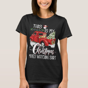 Camiseta Este Es Mi Navidad Pajama Santa Goat Riéndose Rojo