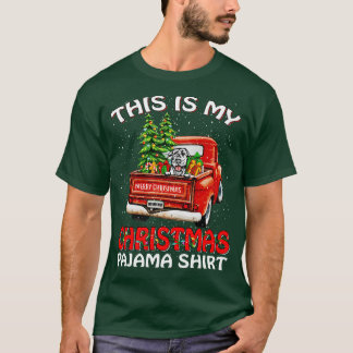 Camiseta Este es mi Navidad Pajama Shirt Irish Wolfhound