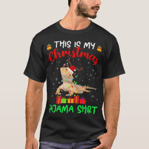 Camiseta Este Es Mi Navidad Pajama Shirt Santa