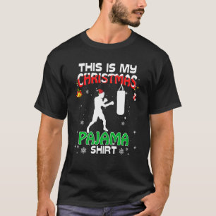 Camiseta Este es mi Navidad Pajama Shirt Xmas Boxing Holi