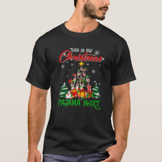 Camiseta Este es mi Navidad Pajama Tree Bernese
