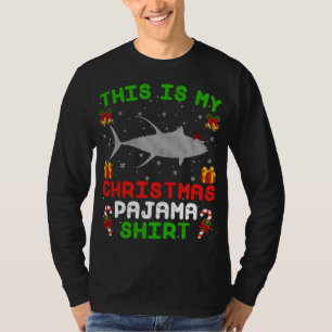 Camiseta Este Es Mi Navidad Pajama Ugly Bluefin Tun Fish