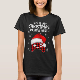 Camiseta Este es mi Navidad Pajama Video Game Xmas 2