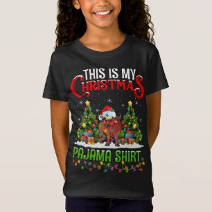 Camiseta Este Es Mi Navidad Pajama Water Buffalo Christma