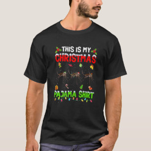 Camiseta Este es mi Navidad Pajama Xmas Mosquito Squad