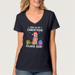 Camiseta Este Es Mi Navidad Shiba Inu Perro Pajama Puppy Lo