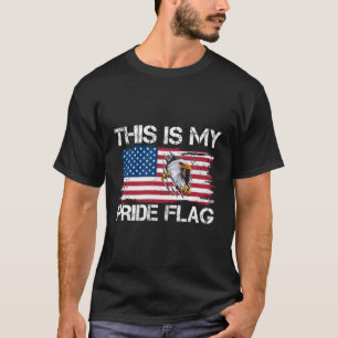 Camiseta Este Es Mi Orgullo Bandera Estadounidense 4 De Jul