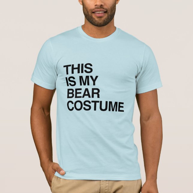 Camiseta ÉSTE ES MI OSO HALLOWEEN COSTUME.png (Anverso)