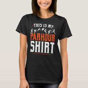 Camiseta Este Es Mi Parkour Extreme Sport Traceur Parkour