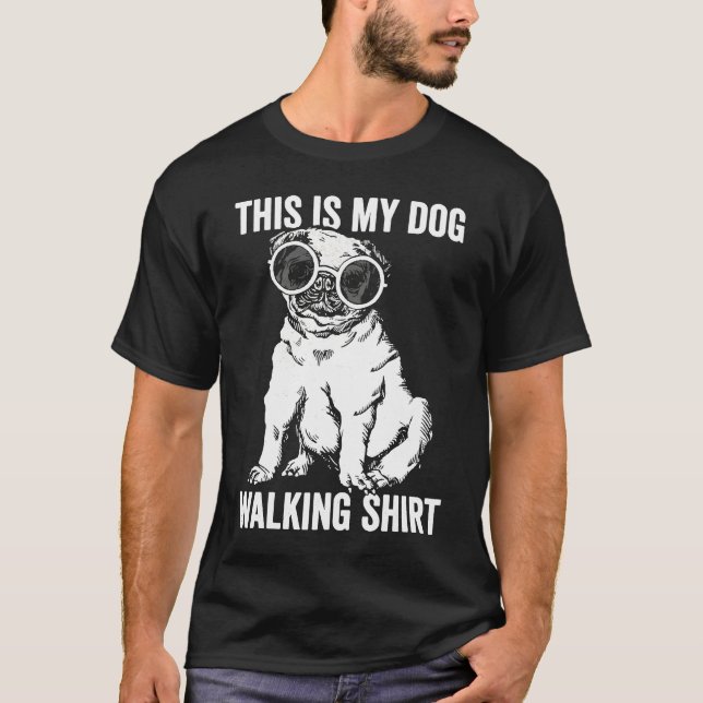 Camiseta Este es mi paseo de perros (Anverso)