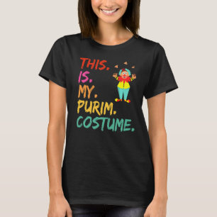 Camiseta Este Es Mi Payaso De Purim Costume Gracioso