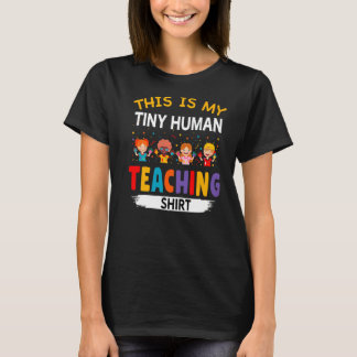 Camiseta Este Es Mi Pequeño Proveedor De Cuidado Diurno Par