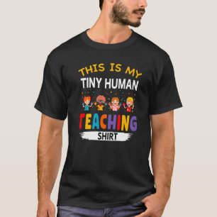 Camiseta Este Es Mi Pequeño Proveedor De Cuidado Diurno Par