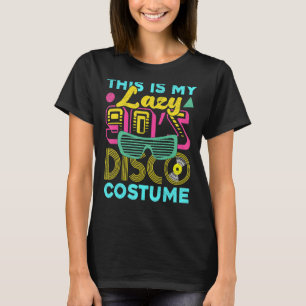 Camiseta Este es mi perezoso Fiesta de disfraces disco de 9