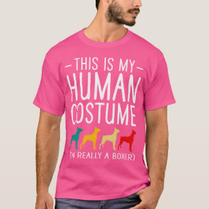 Camiseta Este Es Mi Perro De Boxer Humano