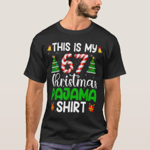 Camiseta Este es mi pijama de Navidad 67 divertido meme sei