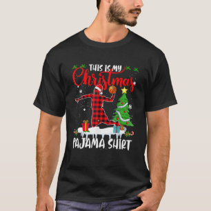 Camiseta Este es mi plan de Navidades Pajama Basketball Pla