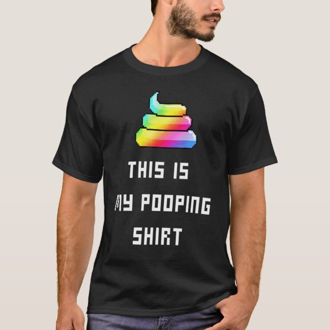 Camiseta Este Es Mi Pooping (Anverso)