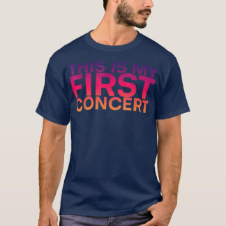 Camiseta Este Es Mi Primer Concierto —