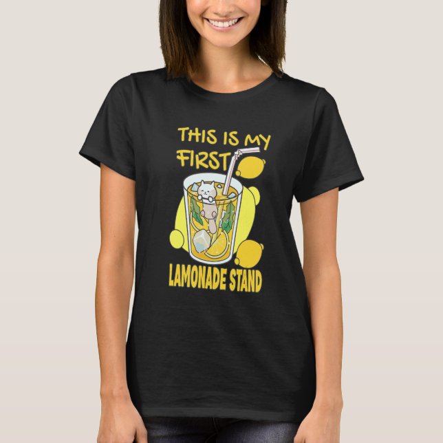 Camiseta Este Es Mi Primer Puesto Lemonade (Anverso)