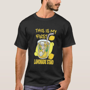 Camiseta Este Es Mi Primer Puesto Lemonade