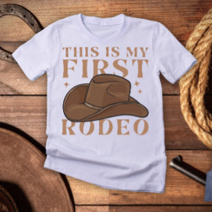 Camiseta Este Es Mi Primer Rodeo Funny Bullfighter Que Dice