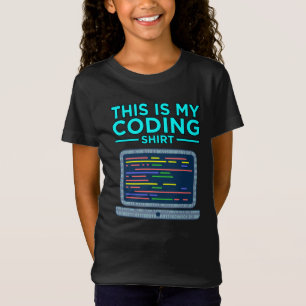Camiseta Este Es Mi Programador De Programación Para Orden