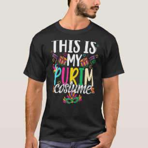 Camiseta Este Es Mi Purim Costume Judío Feliz Día de Purim 