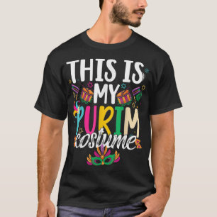 Camiseta Este es mi Purim Costume judío Feliz Día de Purim 