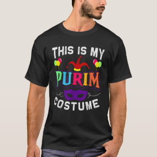 Camiseta Este Es Mi Purim Costume Judío Feliz Purim