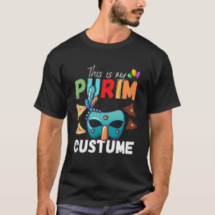 Camiseta Este es mi Purim Costume judío Feliz Purim Hamant