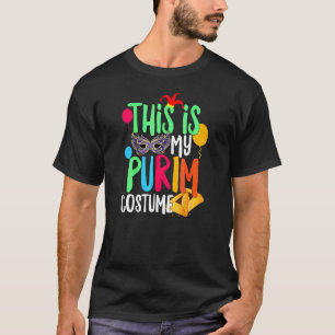 Camiseta Este Es Mi Purim Costume Judío Feliz Purim Hamant