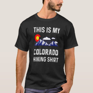 Camiseta Este Es Mi Recuerdo Colorado De Senderismo Denver