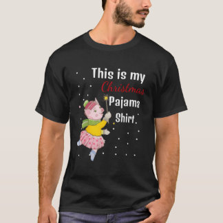 Camiseta Este Es Mi Regalo De Cerdo Pajama Xmas Pig 2020 Pa