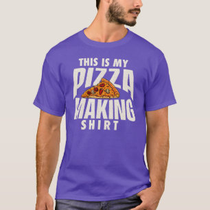 Camiseta Este es mi regalo de comida para hacer pizza