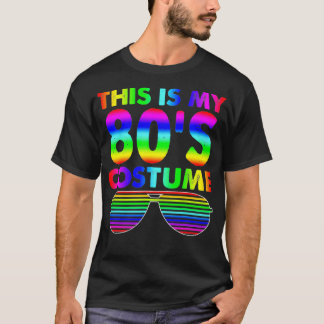 Camiseta Este es mi regalo de disfraces de los 80 en Hallow