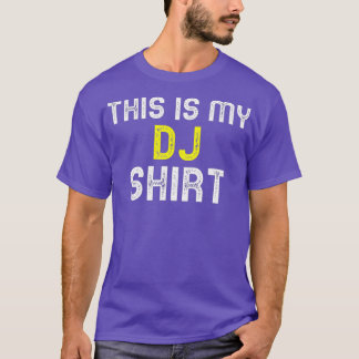 Camiseta Este es mi regalo de DJ Shirt Funny Guay Disk Jock