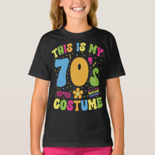 Camiseta Este es mi regalo Fiesta de los 70 con el traje re