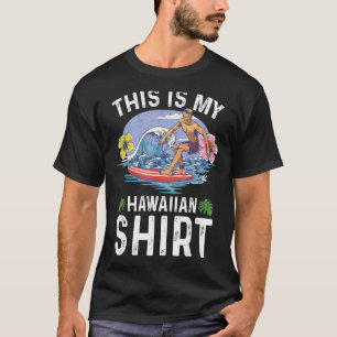 Camiseta Este Es Mi Retro Hawaiano De Estilo Vintage