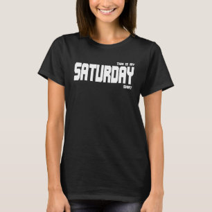 CAMISETA ESTE ES MI SÁBADO GIMNASIO E484