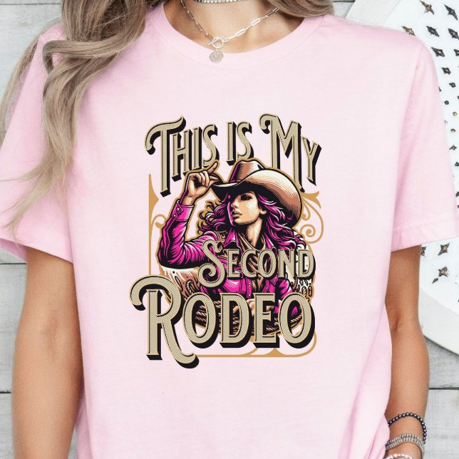 Camiseta Este es mi Segundo Rodeo, Regalo de Vaquera, Jefa  (Subido por el creador)