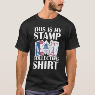 Camiseta Este Es Mi Sello Recolectando Correos Filatelistas