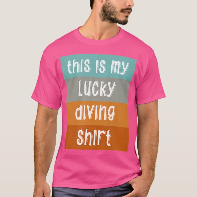 Camiseta Este Es Mi Suerte Buceo (Anverso)