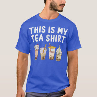 Camiseta Este Es Mi Tea De Burbuja De Tea Graciosa Teashirt