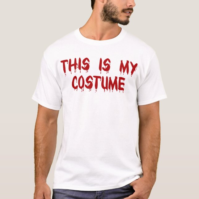 Camiseta Éste es mi traje (Anverso)