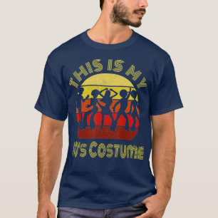 Camiseta Este es mi traje de 70 años, setenta Fiestas.