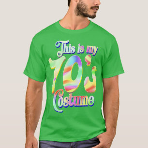 Camiseta Este es mi traje de 70's T-Shirt-gigapixel estánda