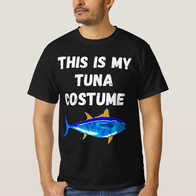 Camiseta Este es mi traje de atún (Anverso)